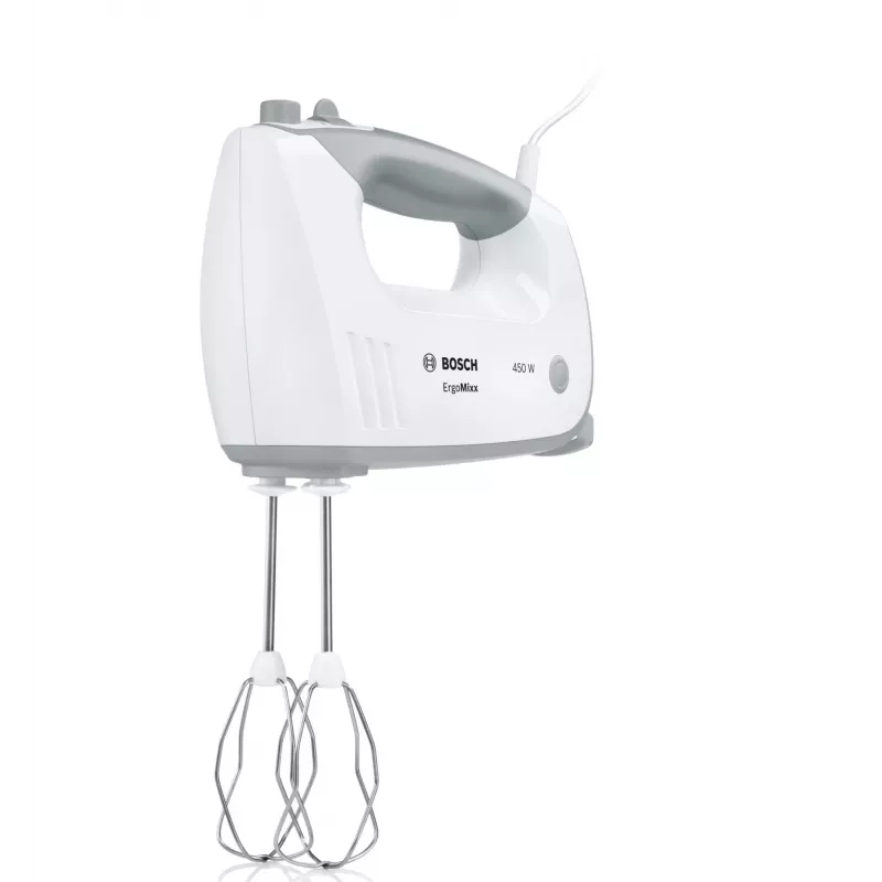 Bosch MFQ36460 ErgoMixx hand mixer with stand bowl 450 W white