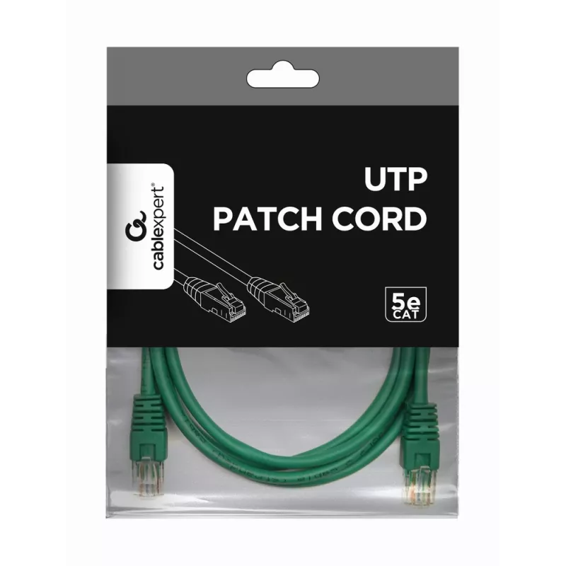 GEMBIRD Patch Cable - Cat 5e - UTP - 1.5m - Green