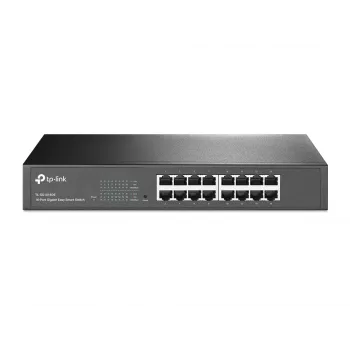 TP-Link 16-Port Gigabit Easy Smart Network Switch, Managed, L2, Gigabit Ethernet (10/100/1000), Rack mounting, 1U