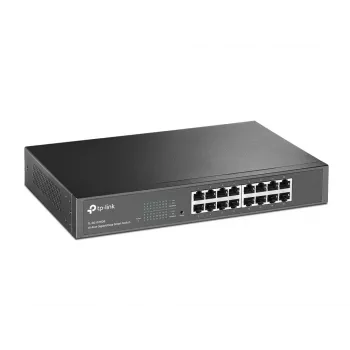 TP-Link 16-Port Gigabit Easy Smart Network Switch, Managed, L2, Gigabit Ethernet (10/100/1000), Rack mounting, 1U