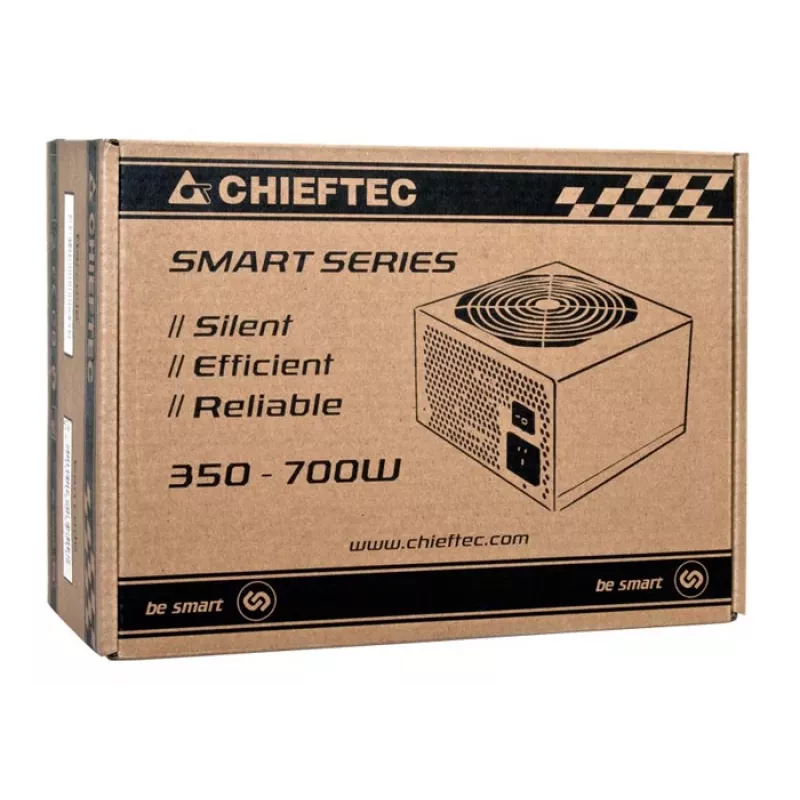 Chieftec Smart GPS-500A8 power supply unit 500 W 20+4 pin ATX ATX Black