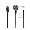 GEMBIRD Power Cord (C5), VDE Approved 3m (Bulk Package)