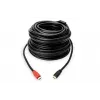 DIGITUS ASSMANN HDMI High Speed cable, type A, w/ amp. M/M, 15m w/Ethernet, Ultra HD 24p, CE, gold black