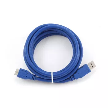 GEMBIRD USB-A 3.0 to Micro USB 3.0 Cable 3.2 Gen - 0.5m Blue