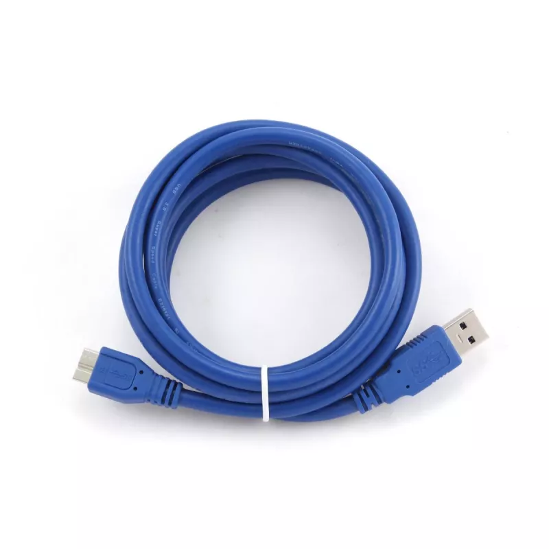 GEMBIRD USB-A 3.0 to Micro USB 3.0 Cable 3.2 Gen - 0.5m Blue