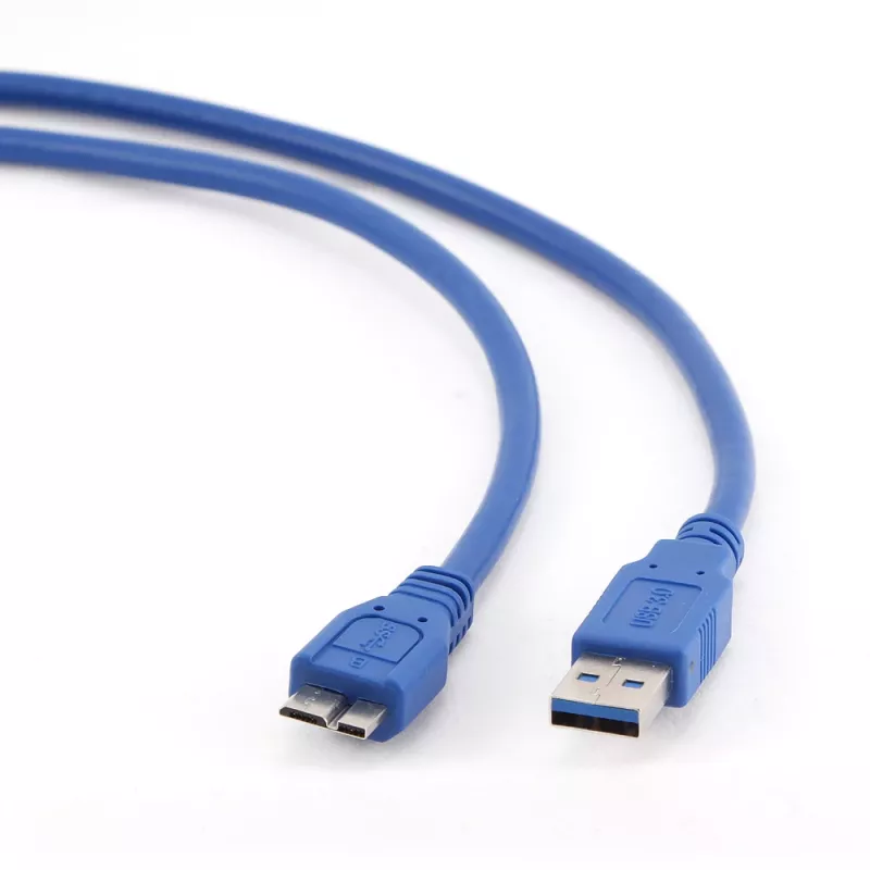 GEMBIRD USB-A 3.0 to Micro USB 3.0 Cable 3.2 Gen - 0.5m Blue