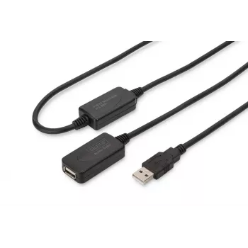 DIGITUS USB 2.0 Repeater Cable USB A male / A female 20m (DA-73102)