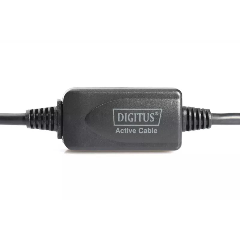 DIGITUS USB 2.0 Repeater Cable USB A male / A female 15m (DA-73101)