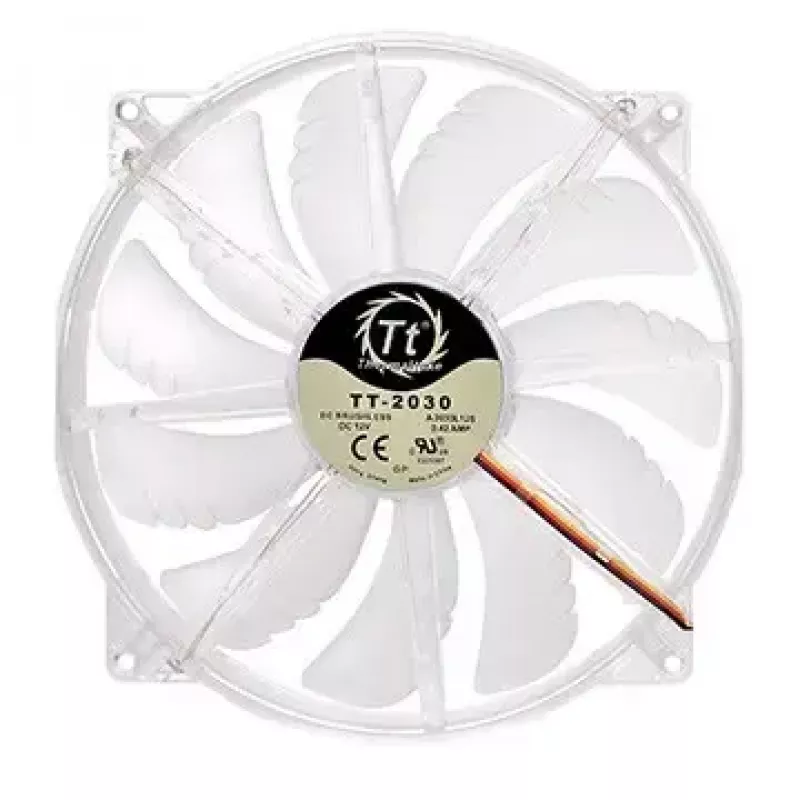 Fan Thermaltake Pure 20 LED 20 cm 800 RPM Transparent