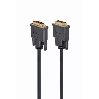 GEMBIRD DVI-D to DVI-D Cable 2.0m Moulded Long Screws (Bulk Package)