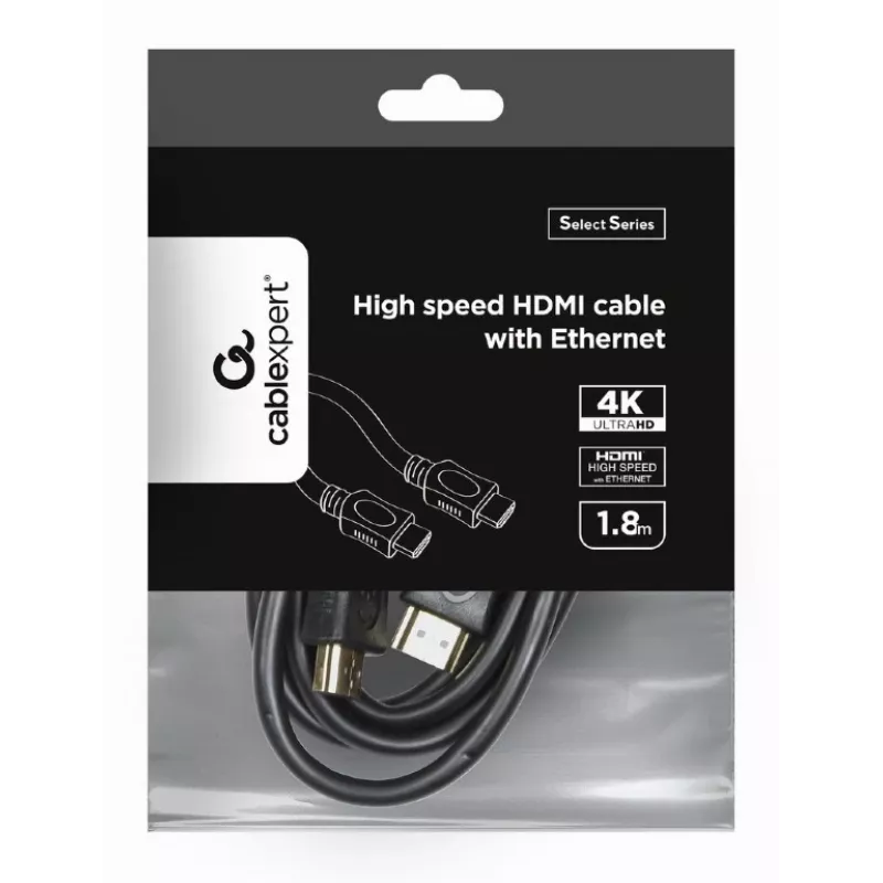 GEMBIRD High Speed HDMI Cable with Ethernet - Select Series, 2.0m