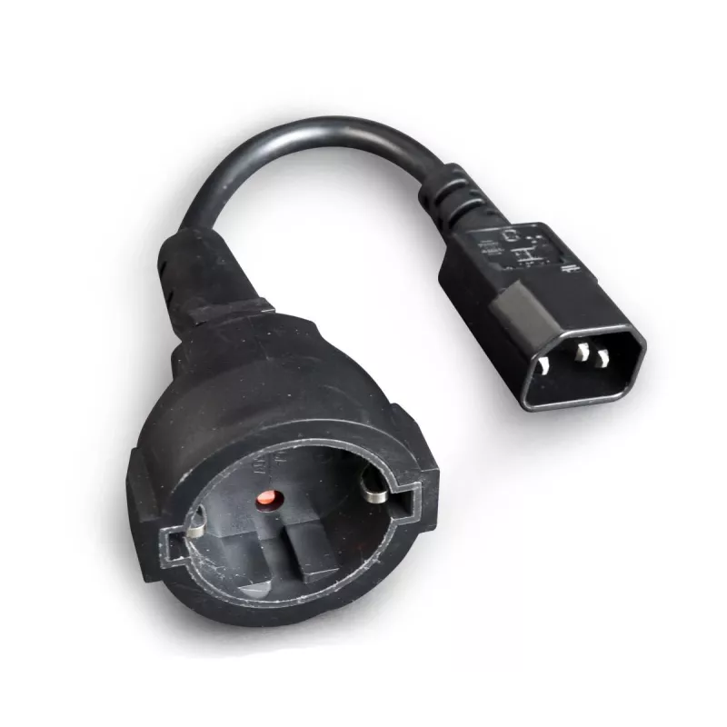 GEMBIRD Power Adapter Cord (C14 Male To Schuko Female)