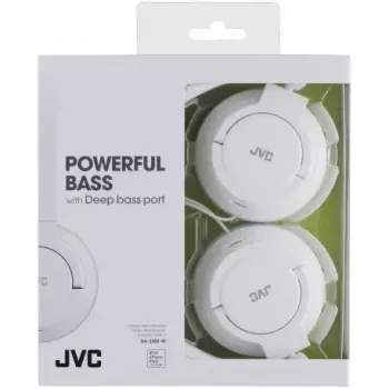 JVC HA-S180-W-E headphones/headset Wired Head-band Music White