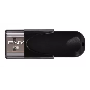 PNY Attache 4 2.0 - 8GB USB Stick - USB 2.0 - Write 8mb/s Read 25 Mb/s