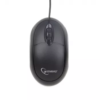 GEMBIRD Mouse Optical MUS-U-01 - 3 Button Wheel USB Black