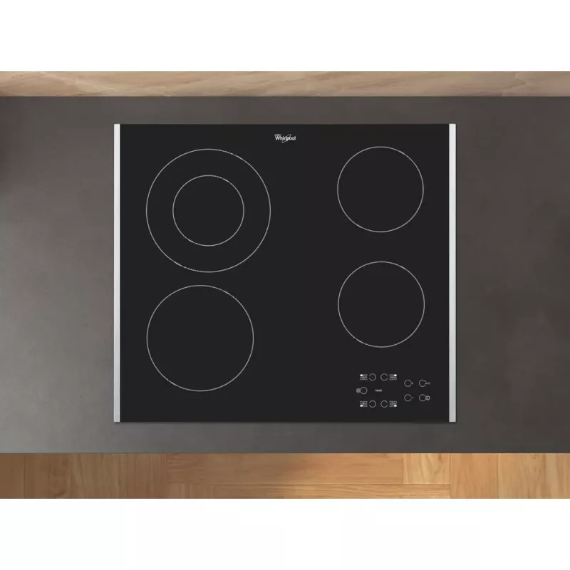 Whirlpool AKT 8130 BA Black Built-in Ceramic hob 4 zone(s)