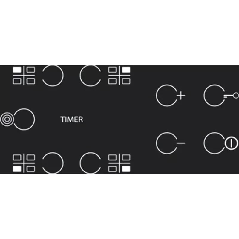 Whirlpool AKT 8130 BA Black Built-in Ceramic hob 4 zone(s)