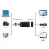 GEMBIRD Mini DisplayPort to HDMI Adapter - Black