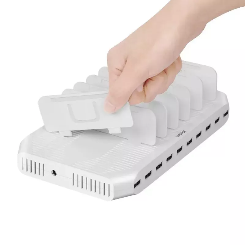 Charger Universal UNITEK Y-2172 Mobile Device White AC Auto Indoor