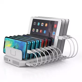 Charger Universal UNITEK Y-2172 Mobile Device White AC Auto Indoor