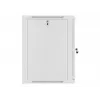 Lanberg WF01-6615-10S Wall Mount Rack Cabinet 15U 19 inch 600x600 mm Grey Glass Door
