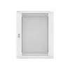 Lanberg WF01-6615-10S Wall Mount Rack Cabinet 15U 19 inch 600x600 mm Grey Glass Door