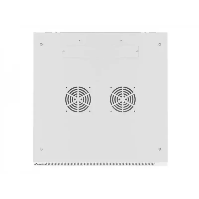 Lanberg WF01-6615-10S Wall Mount Rack Cabinet 15U 19 inch 600x600 mm Grey Glass Door
