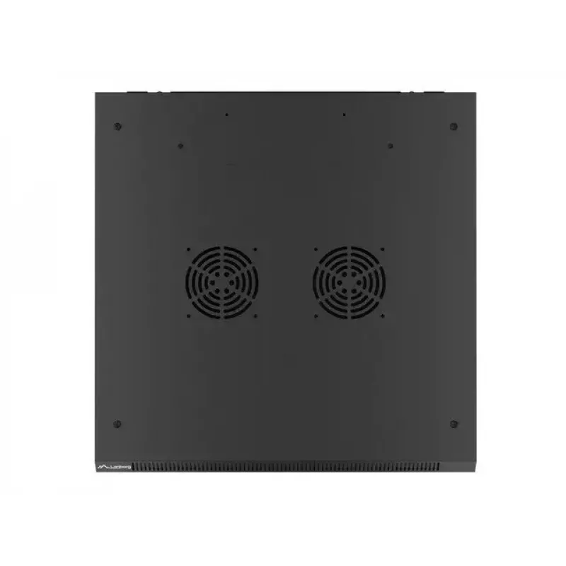 Lanberg WF01-6627-10B 27U 600x600mm Wall-Mount Rack Cabinet, Black, Flat-Pack, IP20, 60kg Load