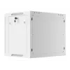 Lanberg WF01-6409-10S Wall-Mounted Rack Cabinet 9U 19 inch 600x450 mm Grey, 60 kg Load, Glass Door