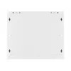 Lanberg WF01-6409-10S Wall-Mounted Rack Cabinet 9U 19 inch 600x450 mm Grey, 60 kg Load, Glass Door