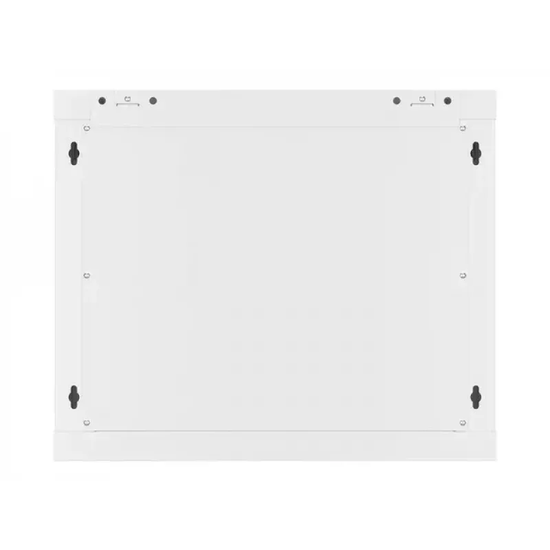 Lanberg WF01-6409-10S Wall-Mounted Rack Cabinet 9U 19 inch 600x450 mm Grey, 60 kg Load, Glass Door