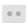 Lanberg WF01-6409-10S Wall-Mounted Rack Cabinet 9U 19 inch 600x450 mm Grey, 60 kg Load, Glass Door