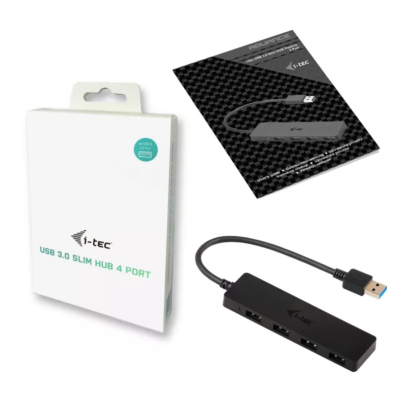 USB Hub i-tec Advance USB 3.0 Slim Passive HUB 4 Port