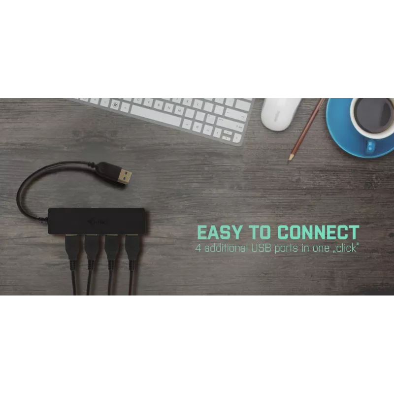 USB Hub i-tec Advance USB 3.0 Slim Passive HUB 4 Port