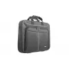 Briefcase NATEC Doberman 39.6 cm (15.6 inch) Polyester Black, shock resistant, 3 compartments