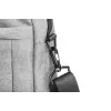 Messenger case NATEC Mustela for laptops up to 39.6 cm (15.6 inch), polyester, grey, front pocket, shoulder strap