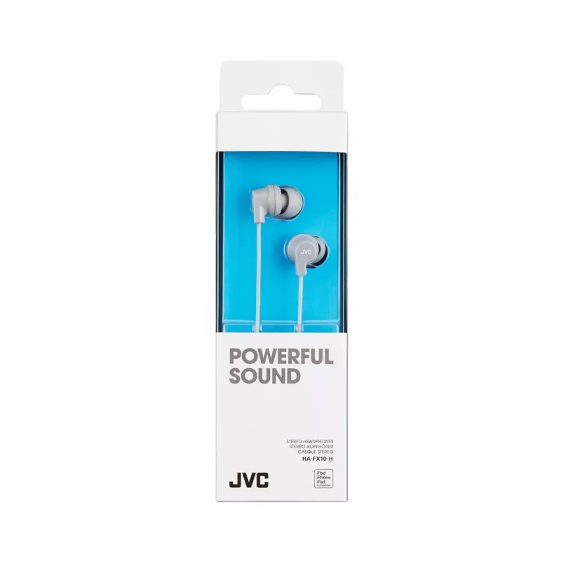 JVC HA-FX10-H-E Colourful inner-ear headphones