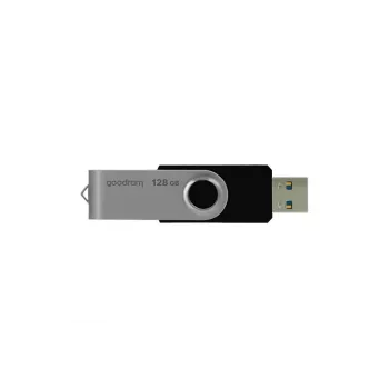 USB flash drive GOODRAM UTS3 128 GB USB Type-A 3.2 Gen 1, black, 60 MB/s read, 20 MB/s write