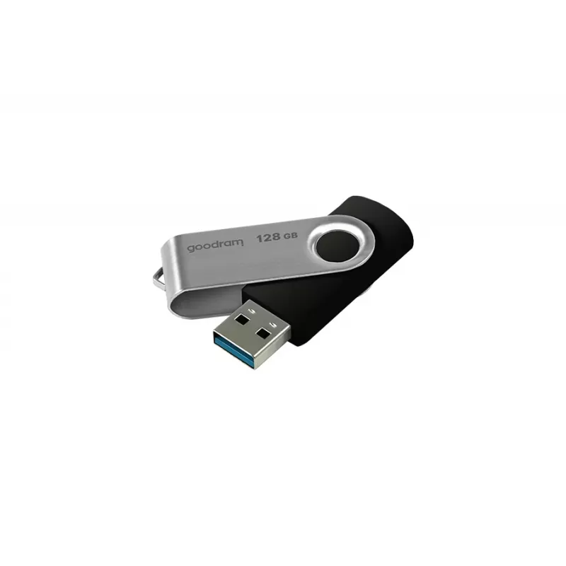 USB flash drive GOODRAM UTS3 128 GB USB Type-A 3.2 Gen 1, black, 60 MB/s read, 20 MB/s write