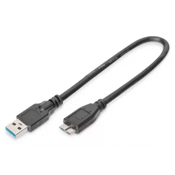 DIGITUS USB 3.0 Cable USB A - Micro USB B (ak-300117-003-s)