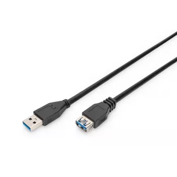 DIGITUS USB 3.0 Extension Cable Type A M/f 3.0m (ak-300203-030-s)