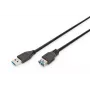 DIGITUS USB 3.0 Extension Cable Type A M/f 3.0m (ak-300203-030-s)