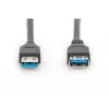 DIGITUS USB 3.0 Extension Cable Type A M/f 3.0m (ak-300203-030-s)