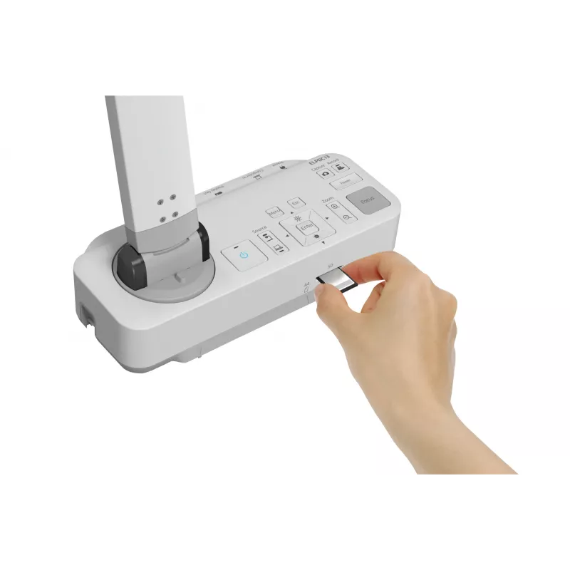 Epson ELPDC13 document camera White 25.4 / 2.7 mm (1 / 2.7 inch) CMOS USB 1.1