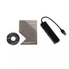 i-tec Advance USB 3.0 Slim HUB 3 Port Gigabit Ethernet Adapter Black
