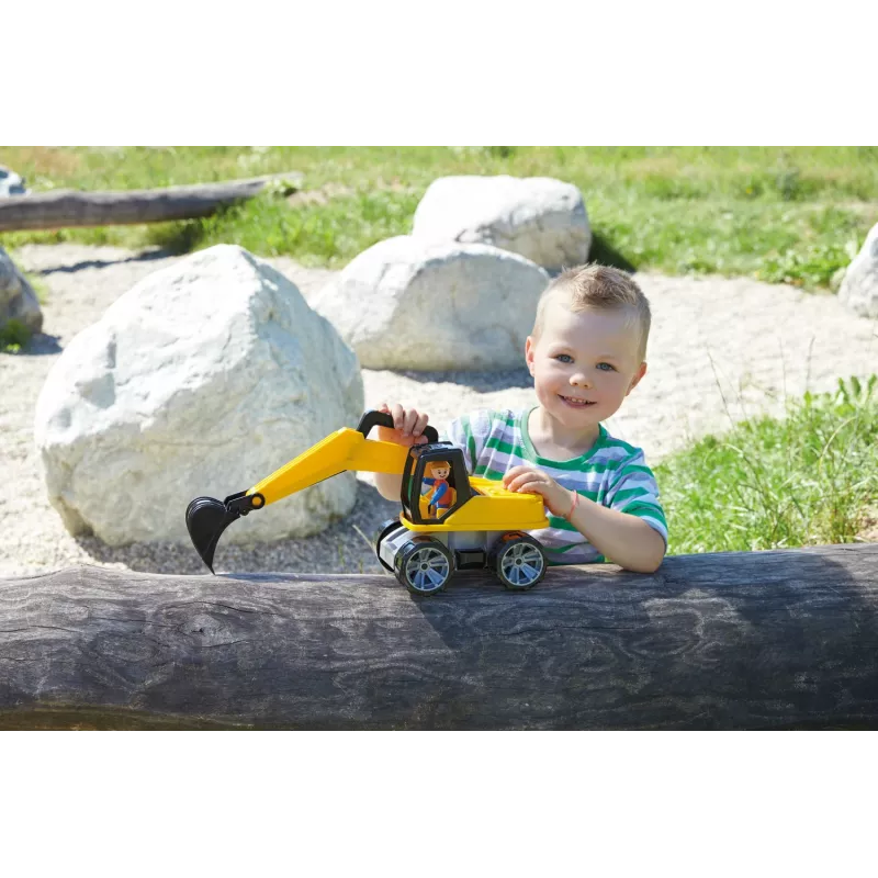 Lena TRUXX Excavator, Excavator, 2 yr(s), Plastic, Black, Grey, Yellow