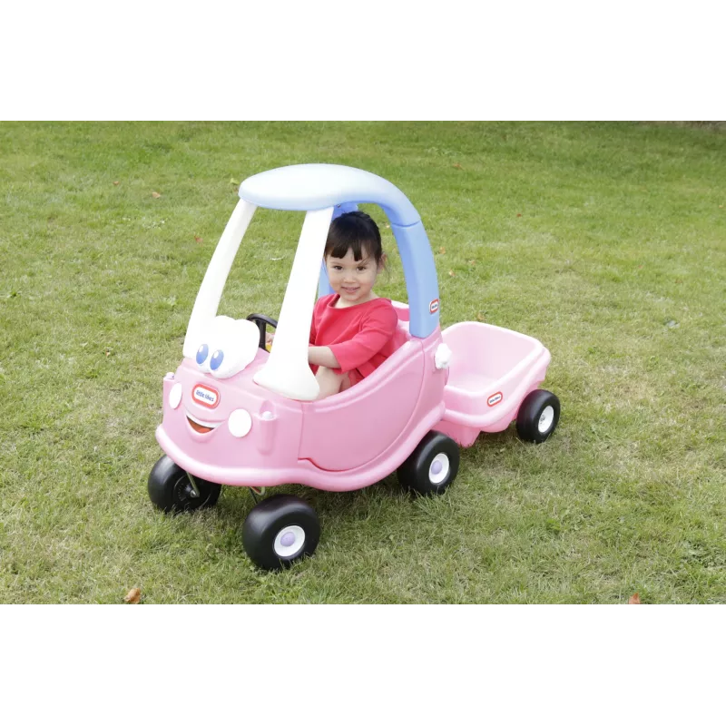 Little Tikes Cozy Coupe Princess, 1.5 yr(s), 4 wheel(s), Plastic, Blue, Pink, White