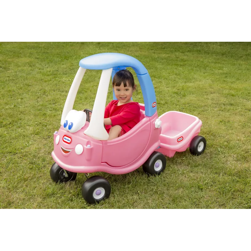 Little Tikes Cozy Coupe Princess, 1.5 yr(s), 4 wheel(s), Plastic, Blue, Pink, White