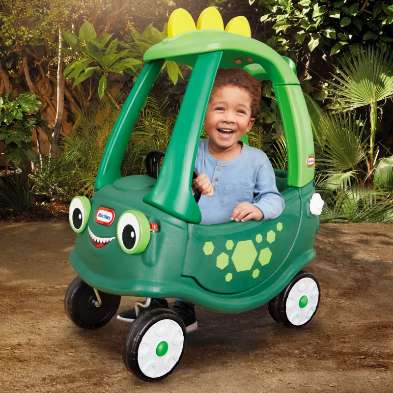 Little Tikes Cozy Coupe Dino, 1.5 yr(s), 4 wheel(s), Plastic, Black, Green