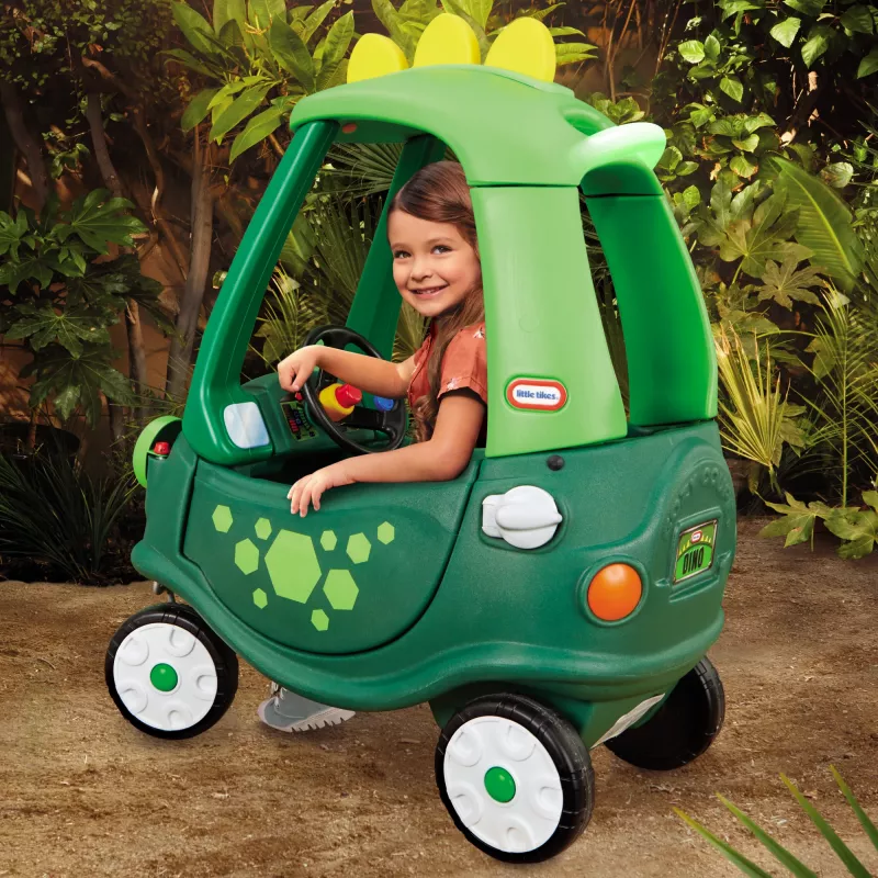 Little Tikes Cozy Coupe Dino, 1.5 yr(s), 4 wheel(s), Plastic, Black, Green